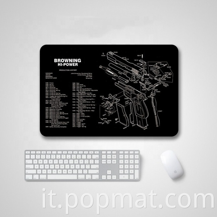 Vendita calda Vendita di alta qualità Affermazione Affermazione del logo personalizzato Mouse Pad